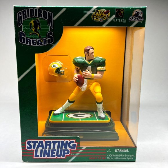Brett Favre 1997 Starting Lineup Gridiron Greats Action Figure NEW IN BOX - Picture 1 of 4